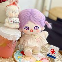 Gambar DS 20cm Baby Doll with Purple curly hair Plush Dolls Toy Dolls Acce dari Dimension Sunny Going undefined 4 Tokopedia