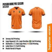 Gambar PTC Persibo Home Pre Season Supporter Version TERLARIS - HOME PRE OT, XS dari dzasieta store undefined 3 Tokopedia