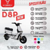 Gambar Sepeda Listrik Uwinfly D8P Battery 20Ah Selis Uwinfly D8P New - Black dari Jovanmarket_id undefined 4 Tokopedia