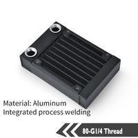 Gambar OCOCOO Water Cooler Radiator 80mmFan Aluminum Water Cooling For CPU DIY custom water Cooled and accessories Computer laser beaut dari Stock Split undefined 3 Tokopedia