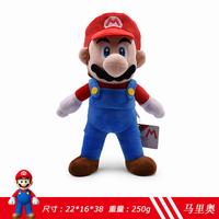 Gambar CT 3841cm Bros Plush Toys Luigi Mario Stuffed Toys Anime Doll Plush dari Comet Tools undefined 4 Tokopedia