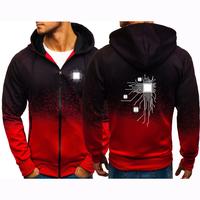 Gambar CPU Processor Circuit Diagram 2023 Men New Jacket Print Casual Harajuku Gradient Coat Sweatshirts Zipper Hoodies Tops Clothing dari Zdroid undefined 5 Tokopedia