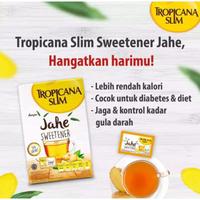 Gambar READY Tropicana Slim Jahe Sweetener 125 g Isi 50 Sachet dari PIY KOPI undefined 2 Tokopedia