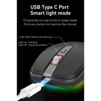 Gambar Mister GadgeD - Mouse Kecil Dual Mode Bluetooth Colok Anti Berisik 2.4G/BT5.1 2400 DPI - Hitam dari Mister GadgeD undefined 5 Tokopedia