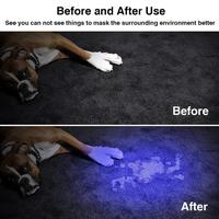 Gambar UV LED Wood's Lamp Flashlight Ultraviolet Torch With Zoom Function Mini Black Light Pet Urine Stains Detector Dogs Pet Supplies dari Elleato undefined 2 Tokopedia