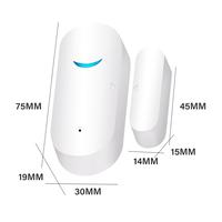 Gambar 1/2/3PCS Tuya App Smart WiFi Door Sensor Door Open Closed Detectors WiFi Home Alarm Compatible With a Home Security dari Elleato undefined 4 Tokopedia