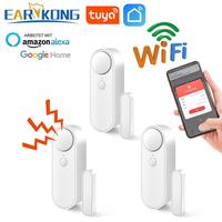Gambar Tuya WiFi Door Sensor Smart Home Window Detectors Open Close Security Alarm APP Control Compatible With a Google dari Elleato undefined 1 Tokopedia