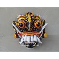 Gambar Topeng Tapel Rangda Leak Hitam Putih Karnaval Pentas Lengkap Lidah Kapeng Iler Handmade Bali - Merah dari Faragrosir.ID undefined 5 Tokopedia