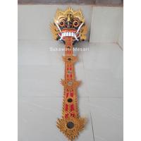 Gambar Topeng Tapel Rangda Leak Hitam Putih Karnaval Pentas Lengkap Lidah Kapeng Iler Handmade Bali - Merah dari Faragrosir.ID undefined 4 Tokopedia
