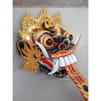 Gambar Topeng Tapel Rangda Leak Hitam Putih Karnaval Pentas Lengkap Lidah Kapeng Iler Handmade Bali - Merah dari Faragrosir.ID undefined 1 Tokopedia