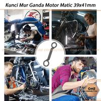 Gambar Kunci Mur Kopling Kampas Ganda Motor Matic 34x39mm 39x41mm Coupling Nut Wrench - 39x41mm dari OneConnection undefined 5 Tokopedia