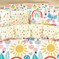 Gambar Promo AKEMI 730TC Cheeky Cheeks Backyard Buzz Bedding Sets (Fitted Sheet | Bedsheet/ Cover ) dari Gerbera Greatger undefined 3 Tokopedia