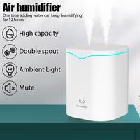 Gambar 2000ML USB Humidifiers Silent Double Spray Large Capacity Household dari LUXERO undefined 4 Tokopedia