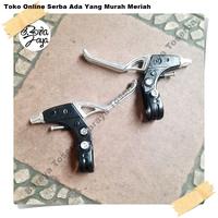 Gambar HANDLE REM FULL ALLOY HITAM SILVER Sepeda Sparepart Termurah dari barayatoserba undefined 3 Tokopedia