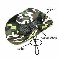 Gambar Hat Outdoor Camping Cap Military Camouflage Bucket Hunting Fishing dari Aethershop undefined 4 Tokopedia