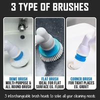 Gambar 【/ Hurricane Spin Scrubber - Cleaner Brush - Home Cleaning Tool Floors And Toilets - Bathroom Floor Toilet Tiles Kitchen Window Machine dari Pulse Sentiments undefined 3 Tokopedia