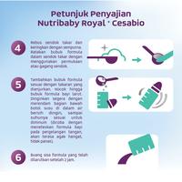Gambar Nutribaby Royal+ Cesabio 1 Formula Bayi Bubuk 400 gr dari cv padamara mart undefined 1 Tokopedia