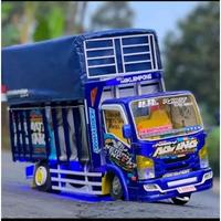 Gambar PROMO TRUK OLENG MINIATUR KAYU 30CM BISA OLENG FULL LAMPU +TERPAL COD dari TOKO MAINAN 888 undefined 1 Tokopedia