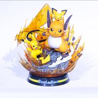 Gambar Pokemon Anime Figure Charizard Squirtle Bulbasaur Vulpix Scenes Special Effects Version Figurine Toys PVC Model  Action Figure dari Sartoriale undefined 2 Tokopedia
