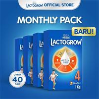 Gambar LACTOGROW 4 dengan ACTiVGRO Susu Madu Box - 1000g [MONTHLY PACKAGE dari toko hurashop undefined 3 Tokopedia