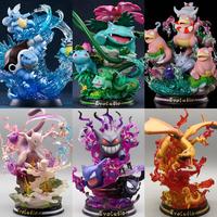 Gambar Pokemon Anime Figure Charizard Squirtle Bulbasaur Vulpix Scenes Special Effects Version Figurine Toys PVC Model  Action Figure dari Sartoriale undefined 1 Tokopedia