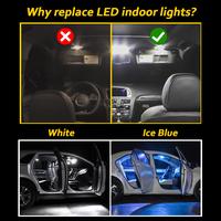 Gambar MDNG 8Pcs Canbus LED Interior Light Kit For Mazda 3 2004 2005 2006 2007 2008 2009 Map Reading Dome Trunk Lamp Car Led Bulbs dari Jeeniapedia undefined 2 Tokopedia