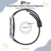 Gambar Strap Redmi Watch 4 Magnet Tali Strap Smartband 8 PRO Bahan Silicone - Navy, RedmiWatch4 dari GuangHouse undefined 5 Tokopedia