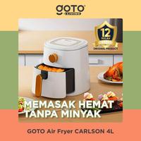Gambar Goto Carlson Air Fryer 4L Mesin Penggorengan Tanpa Minyak Low Watt - WHITE dari godblessyu undefined 1 Tokopedia