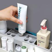 Gambar Bathroom Accessories Set Toothbrush Holder Automatic Toothpaste dari Ail stro undefined 4 Tokopedia