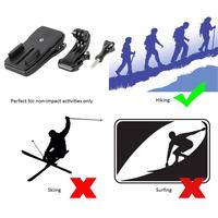 Gambar 360 Degree Rotary Hat Belt Backpack Clip Clamp Mount For Gopro Skiing dari yayarri undefined 1 Tokopedia
