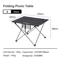 Gambar NatureHike Portable Camping Table Foldable Table Folding Table Ultralight Portable Table Travel Wild Dining Picnic Table Outdoor Furniture Outdoor Coffee Table Mini Side Table Small Table Foldable NH20JJ020 dari jubaedahshop99 undefined 2 Tokopedia