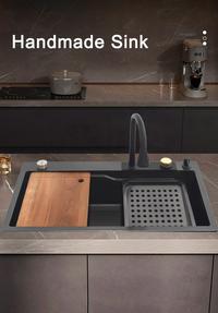 Gambar Ori 2024 Home Appliance Of Sink,Big Large High Quality Stainless Steel Single Kitchen Sinks,Kitchen Cabinet And Storage Ori dari termoskuu undefined 1 Tokopedia