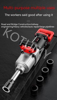 Gambar (IMPORT) Electric Wrench Tool High-torque Impact Wrench Auto Repair Electric Jackhammer High-power Impact Wrench dari Onlinestored id undefined 4 Tokopedia