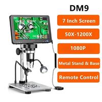 Gambar 7 Inch 1080P LCD Digital Microscope 50X-1200X Soldering Electronics dari Toko ordinary undefined 1 Tokopedia