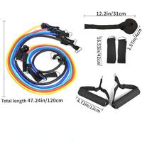 Gambar 11pcs/Set Pull Rope, Resistance Bands, Portable Fitness Equipment, dari RinaShop83 undefined 3 Tokopedia