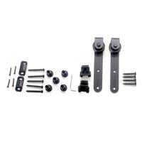 Gambar Terlaris, 1 Set Mini Sliding Barn Door Hardware Cabinet Kit Top dari Toko nacin undefined 5 Tokopedia