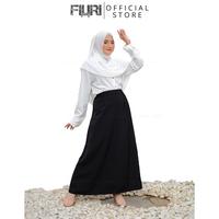 Gambar FIURI - Rok Kain Hitam Panjang Model A - Rok Kain Model A - A-Line Skrit - Rok Kerja Pelatihan Ospek Perawat Maba Mahasiswa Baru Muslimah Syari Murah Promo Diskon - Rok Dinas - Rok Putih Cokelat Coklat Abu Abu Hitam Besar Jumbo Big Size - Grouping dari Monera toko undefined 3 Tokopedia