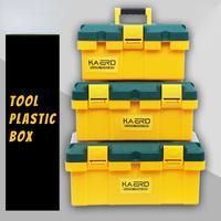 Gambar 14/17/19 Inches ABS Portable Tool Box Household Car Tool Storage dari Aftercry Storage undefined 4 Tokopedia