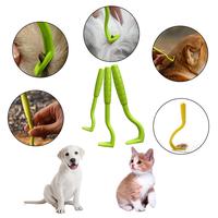 Gambar 3PCS Pet Fleas  Tool Plastic Scratching Hook  Pet Cat Dog Grooming Supplies Ticks Removal Tools Tweezers Comb dari SANYOKI BONYOK undefined 1 Tokopedia