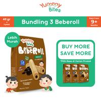 Gambar DMS - 912 [BUNDLING 3] YUMMY BITES BEBEROLL 40 GR SNACK BABY/ CEMILAN BAYI dari Dhimasadry undefined 3 Tokopedia