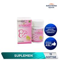 Gambar NUTRIBREAST BOTOL 15 KAPSUL / SUPLEMEN PELANCAR ASI / KIMIA FARMA dari Kimia Farma Apotek Official undefined 1 Tokopedia