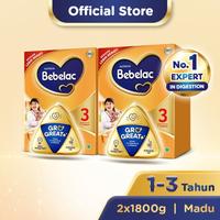 Gambar DMS - 286 PAKET 2 - BEBELAC 3 MADU SUSU PERTUMBUHAN BUBUK 1800 GR dari Dhimasadry undefined 1 Tokopedia