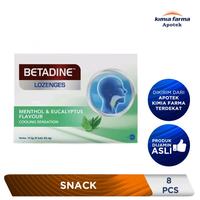 Gambar BETADINE LOZENGES EUCALYPTUS ISI 8 PCS / PERMEN ANTISEPTIK TENGGOROKAN dari Kimia Farma Apotek Jawa Timur OS undefined 1 Tokopedia