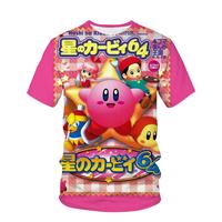 Gambar Anime Kawai Super Cute Star Kabi Cartoon Printed Children's Kirby Clothing T-shirt Summer Short Sleeve Children's Fashion Home G dari RAHIKO YASIMAKA570 undefined 4 Tokopedia