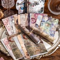 Gambar 50 pcs Vintage Art Material paper Diy Decorative paper for Scrapbooking hand made Junk Journaling supplies Craft Supplies dari Legacy Outfit undefined 1 Tokopedia
