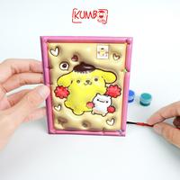 Gambar Mainan Edukasi DIY Watercolor Painting Frame Sanrio MINI FRAME PAINTING - Cinna MINPAINT dari Kumboid undefined 2 Tokopedia