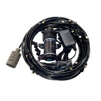Gambar New Quiet Misting Kits 24V DC Pump Spray Dust Removal System Fog Nozzles Low Pressure Atomization Humidify Cooling Watering dari Yan Ho Mart undefined 2 Tokopedia