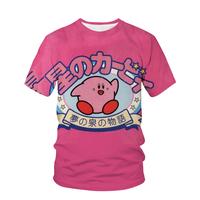 Gambar Anime Kawai Super Cute Star Kabi Cartoon Printed Children's Kirby Clothing T-shirt Summer Short Sleeve Children's Fashion Home G dari RAHIKO YASIMAKA570 undefined 3 Tokopedia