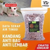 Gambar TERBARU !! WOOD PELLET ALAS KANDANG BEDDING LANDAK MINI SUGAR GLIDER - PASIR WANGI dari cailystore undefined 3 Tokopedia