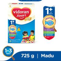 Gambar DMS - 100 VIDORAN XMART 1+ SUSU FORMULA MADU 725 G dari Dhimasadry undefined 1 Tokopedia